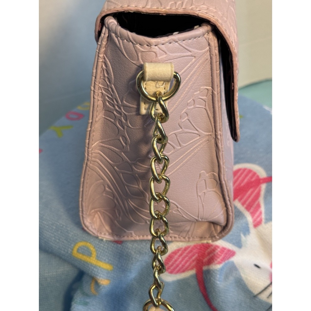 Pre-Owned Betsey Johnson Luv Crossbody Quilted Purse Excellent Condition - Picture 9 of 16